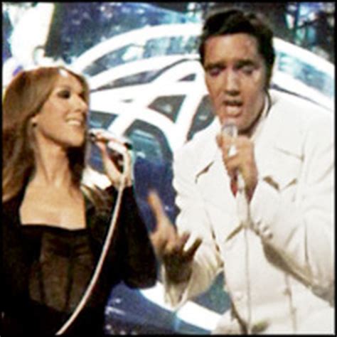 celine elvis|did Celine and Elvis duet.